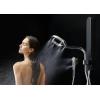 Moen N207C0CH Spa Shower including Rainshower, Handshower and Magnetic Dock, Chrome/White(Matte Black/Chrome)