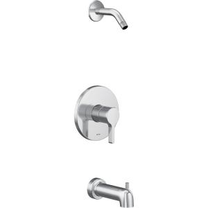 Moen UT2663NH Vichy M-CORE 3-Series 1-Handle Tub and Shower Trim Kit, Valve Required, Chrome