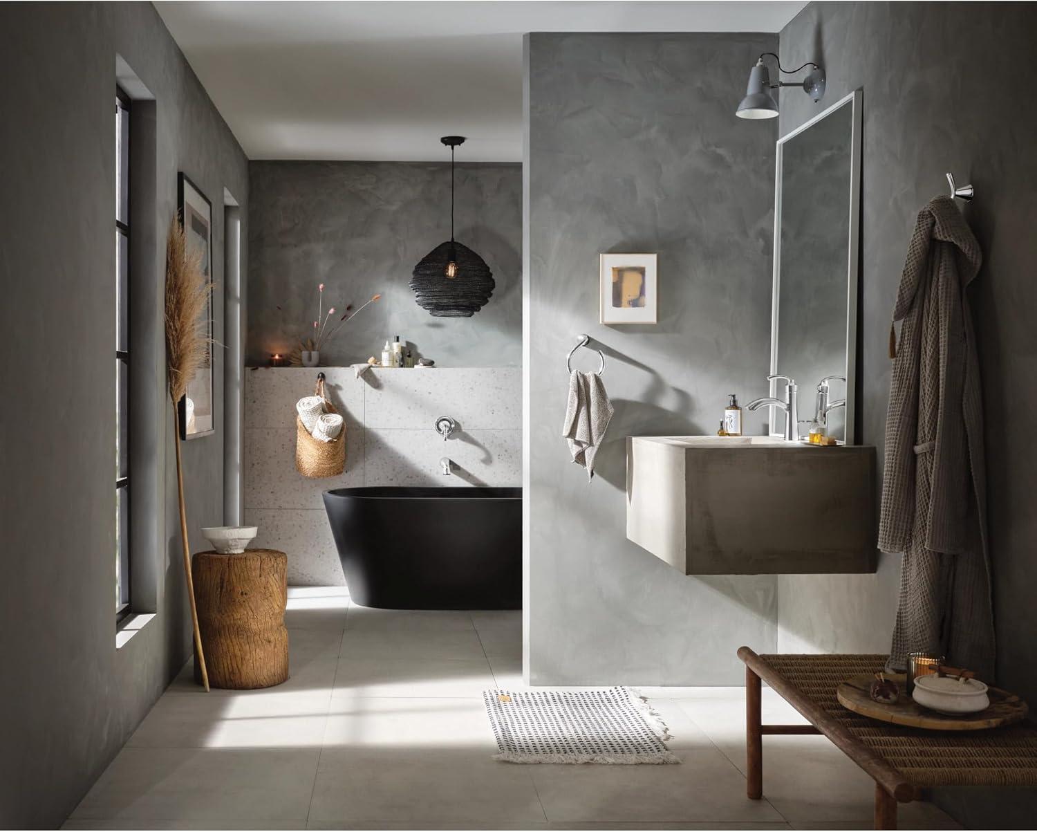 image:imageGlyde Brushed Nickel Single Handle Wall Mount Tub Filler High Flow Tub Faucet with 10 Spout Reach WT371BNOil Rubbed Bronze
