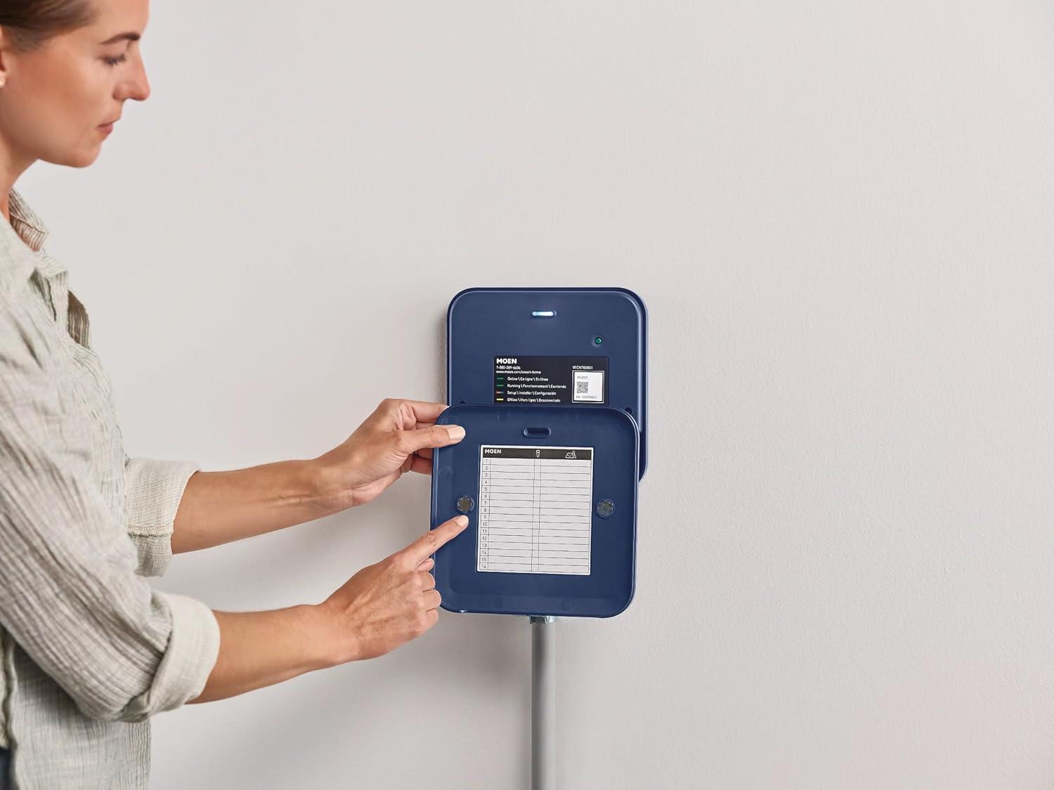 image:imageMoen 8Zone Smart Sprinkler Controller WiFi Connectible Smart Irrigation System with Automatic Water Timer WICNT008G1USA