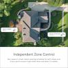 Moen 8-Zone Smart Sprinkler Controller, Wi-Fi Connectible Smart Irrigation System with Automatic Water Timer, WICNT008G1USA