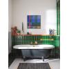 Moen Align Brushed Gold Single Handle Wall Mount Tub Filler High Flow Tub Faucet with 10″ Spout Reach, WT391BG