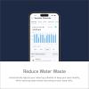 Moen Smart Wireless Soil Sensor, Automatic Moisture Meter Measurement for Lawn, Plant Water Meter for Exterior Enclosures, WISNS002G1USA,Black