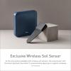 Moen Smart Wireless Soil Sensor, Automatic Moisture Meter Measurement for Lawn, Plant Water Meter for Exterior Enclosures, WISNS002G1USA,Black