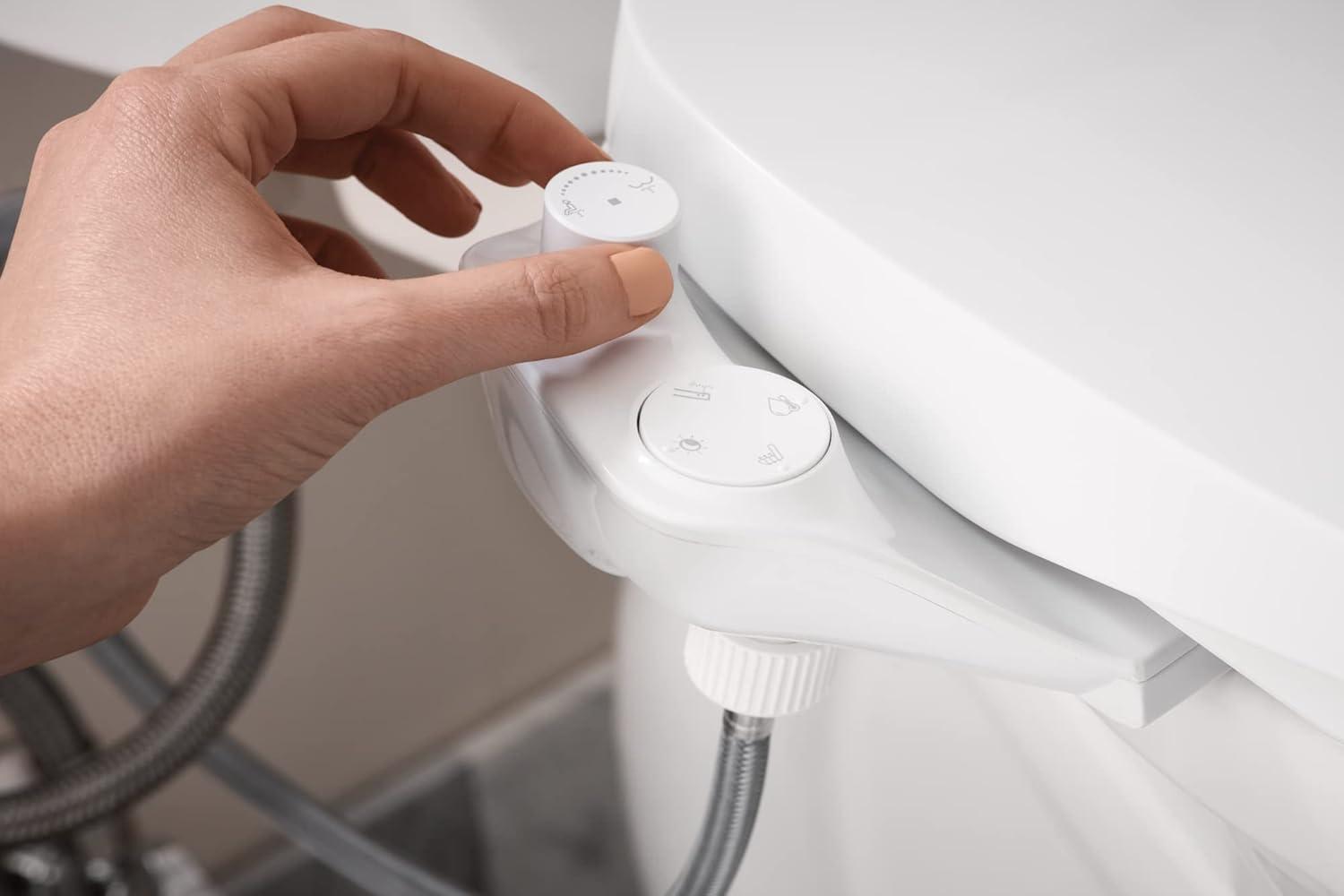 image:imageMoen EB1000 3Series Standard Electronic Bidet Toilet Seat White