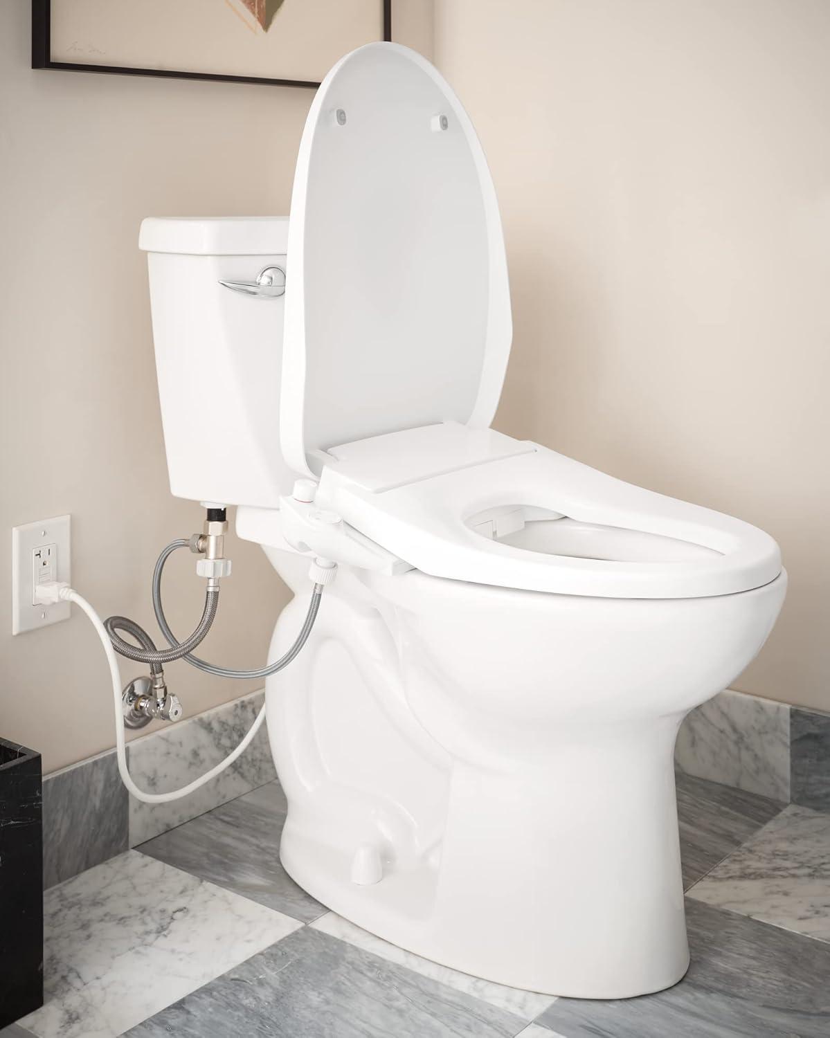 image:imageMoen EB1000 3Series Standard Electronic Bidet Toilet Seat White