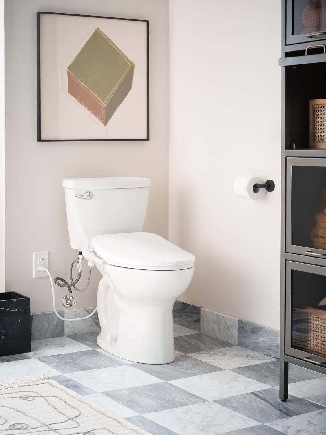 image:imageMoen EB1000 3Series Standard Electronic Bidet Toilet Seat White