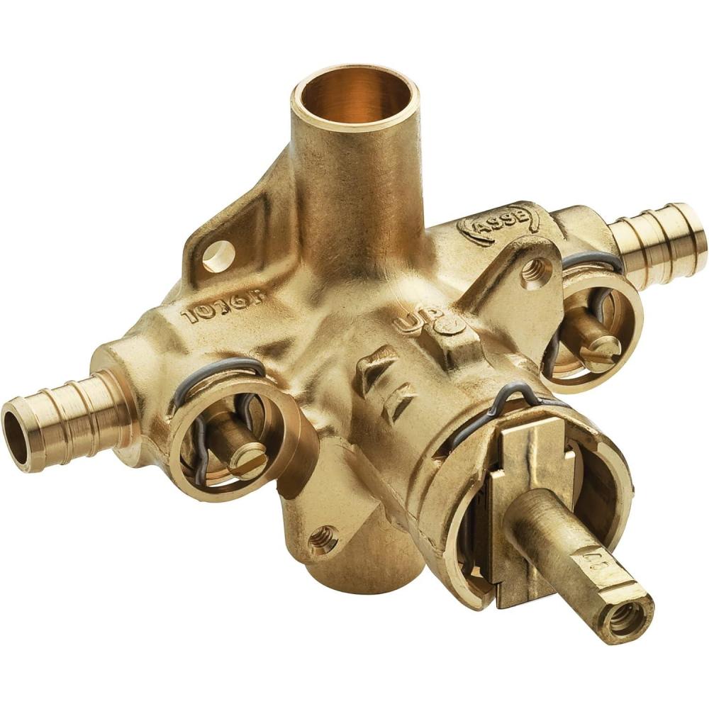 image:imageMoen Brass Commercial 12Inch PEX PosiTemp Bathroom Shower Valve 8373HD05 Pack of 6