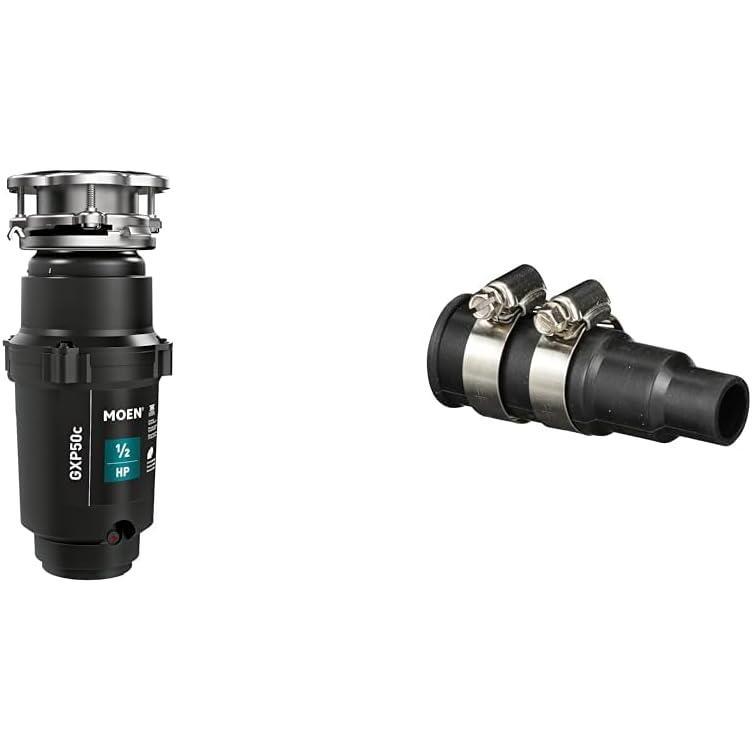 image:imageMoen Host Series 34 HP Continuous Feed Garbage Disposal with Sound Reduction for Kitchen Sink Power Cord Included GXS75C05 HP