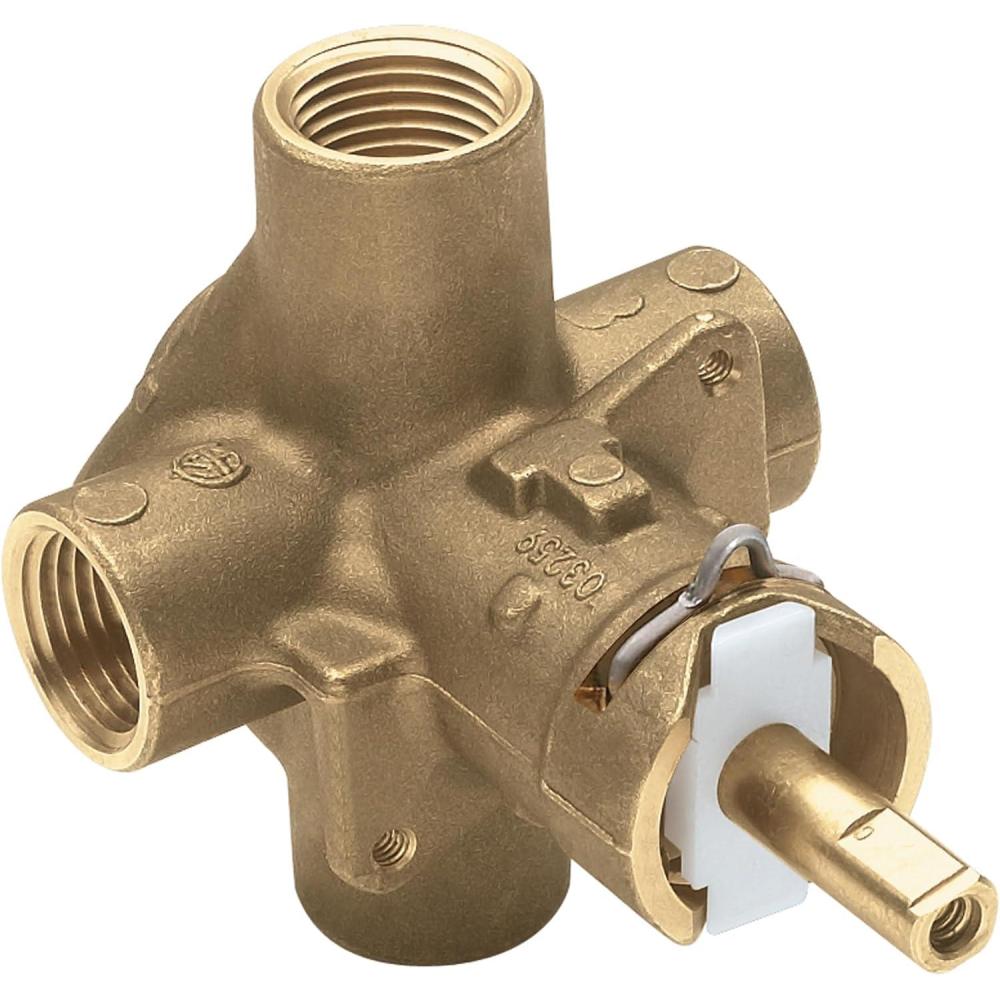image:imageMoen M Pact PosiTemp Pressure Balancing Brass Tub and Shower Valve with IPS Connections 251005