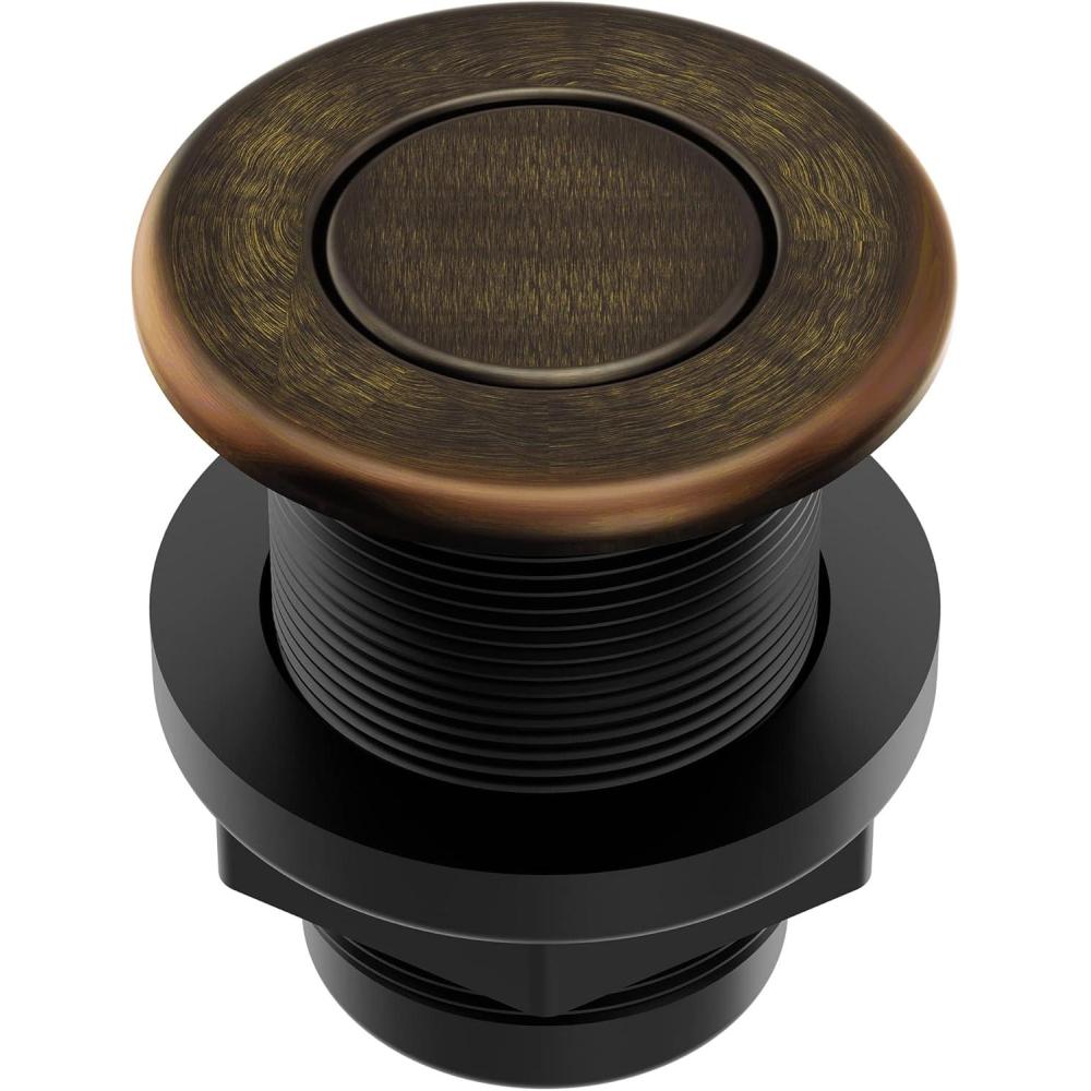 image:imageMoen Mediterranean Bronze Garbage Disposal Air Switch Coordinating Decorative Button Decorative Button Only Housing Required AS4201BRB