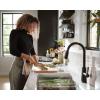 Moen 215818 Luxe Chef Workstation System Accessory, Kitchen Drawer Organizer, Workstation System Acrylic Utensil Bin, Clear
