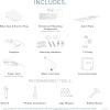 Moen 3-Series Biscuit Standard Electronic Bidet Seat with Remote Control for Elongated Toilets, Electrical Outlet Required, EB1500-EBS