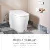 Moen 3-Series White Tankless Bidet, One Piece Elongated Toilet with Remote Control, ET1300(ET2200)