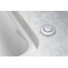 Moen Chrome Garbage Disposal Air Switch Coordinating Decorative Button, Decorative Button Only, Housing Required, AS-4201-CH