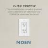 Moen EB1000 3-Series Standard Electronic Bidet Toilet Seat, White