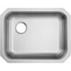 Moen GS18195L 1800 Series 23.5-inch 18 Gauge Undermount Single Bowl Stainless Steel Kitchen Sink, Left Drain