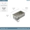 Moen Luxe Chef Stainless Steel Undermount Single Bowl Sink 33×19, GS161400R