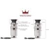 Waste King L-1001 Garbage Disposal with Power Cord, 1/2 HP & L-111 Garbage Disposal with Power Cord, 1/3 HP, Gray(0.5 HP)
