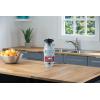 Waste King L-1001 Garbage Disposal with Power Cord, 1/2 HP & L-111 Garbage Disposal with Power Cord, 1/3 HP, Gray(0.5 HP)