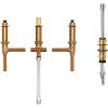 Moen 9792 Two-Handle Roman Tub Adjustable Valve with Shower Diverter, 1/2-Inch CC Connection