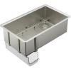 Moen Luxe Chef Stainless Steel Undermount Single Bowl Sink 33×19, GS161400R