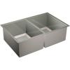Moen Prep 16-Gauge Stainless Steel Undermount 31″ x 20″ Double Bowl Kitchen Sink, G16200