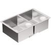 Moen Prep 18-Gauge Stainless Steel Undermount 29″ x 18″ Double Bowl Kitchen Sink, G18288
