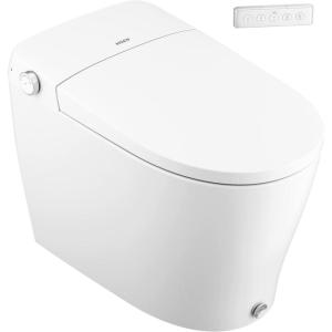 Moen 3-Series White Tankless Bidet, One Piece Elongated Toilet with Remote Control, ET1300(ET2200)