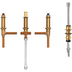 Moen 9792 Two-Handle Roman Tub Adjustable Valve with Shower Diverter, 1/2-Inch CC Connection