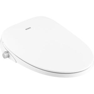 Moen EB800 2-Series Standard Electric Bidet Elongated Toilets in White with Heated Seat