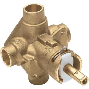 Moen PosiTemp Rough In Pressure Balancing Shower Valve, 1/2″ CC Connection, Part Number 2520(0.5)