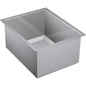 Moen Prep 16-Gauge Stainless Steel Undermount 16″ x 20″ Single Bowl Kitchen or Bar Sink, G16430