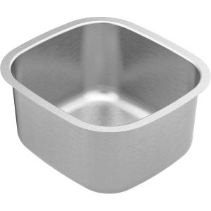 Moen Prep 18-Gauge Stainless Steel Undermount 16.5″ x 18″ Single Bowl Kitchen or Bar Sink, GS18463(Stainless)