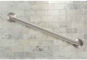 image:imageMoen R8736PS Bathroom Safety 36Inch Grab Bar with Concealed Screws Stainless