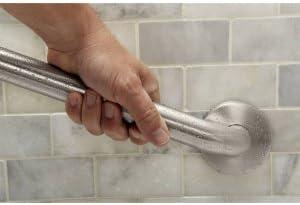 image:imageMoen R8736PS Bathroom Safety 36Inch Grab Bar with Concealed Screws Stainless