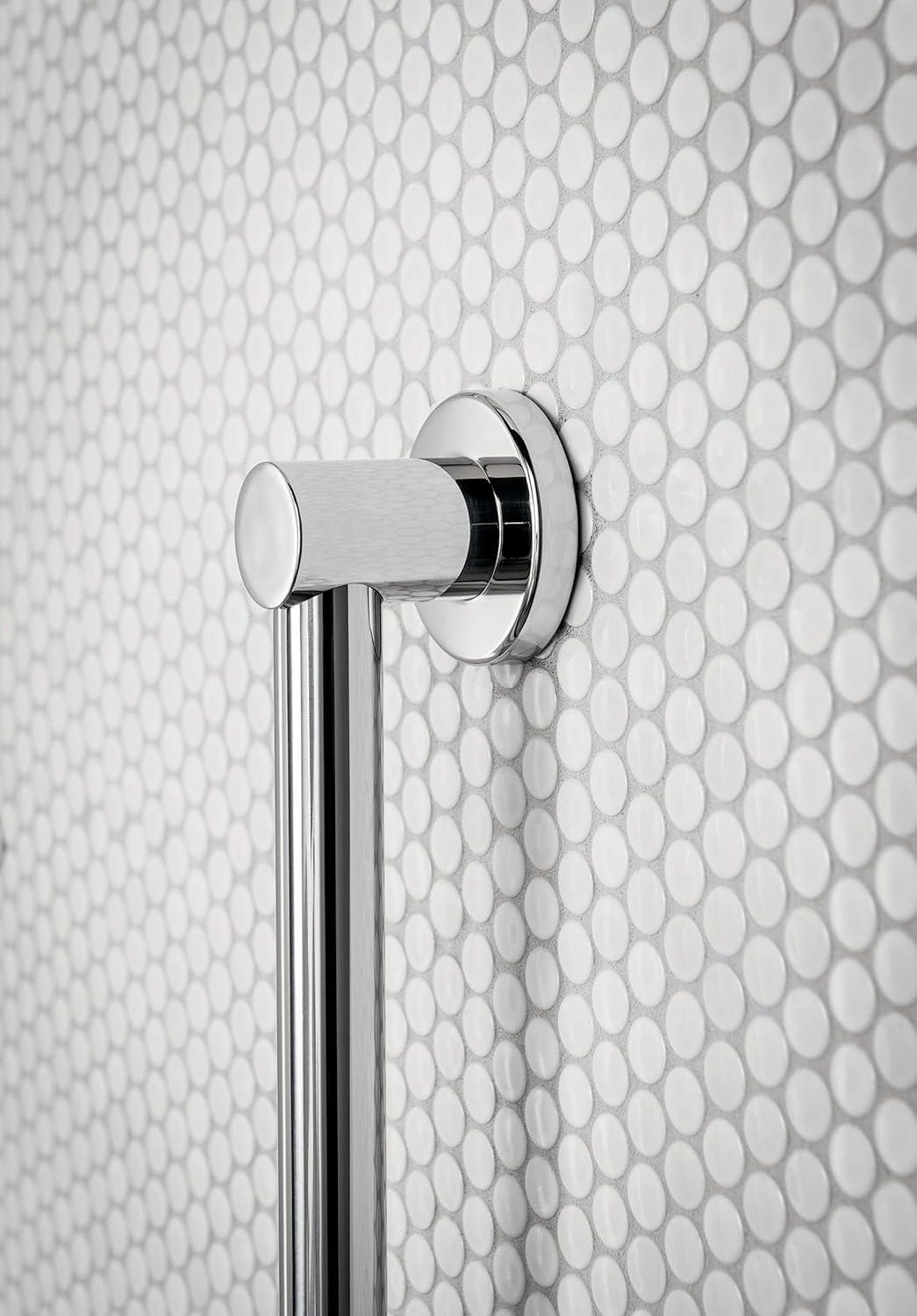image:imageMoen YG0442BN Bathroom Safety 42Inch Stainless Steel Modern Bathroom Grab Bar Brushed NickelChrome