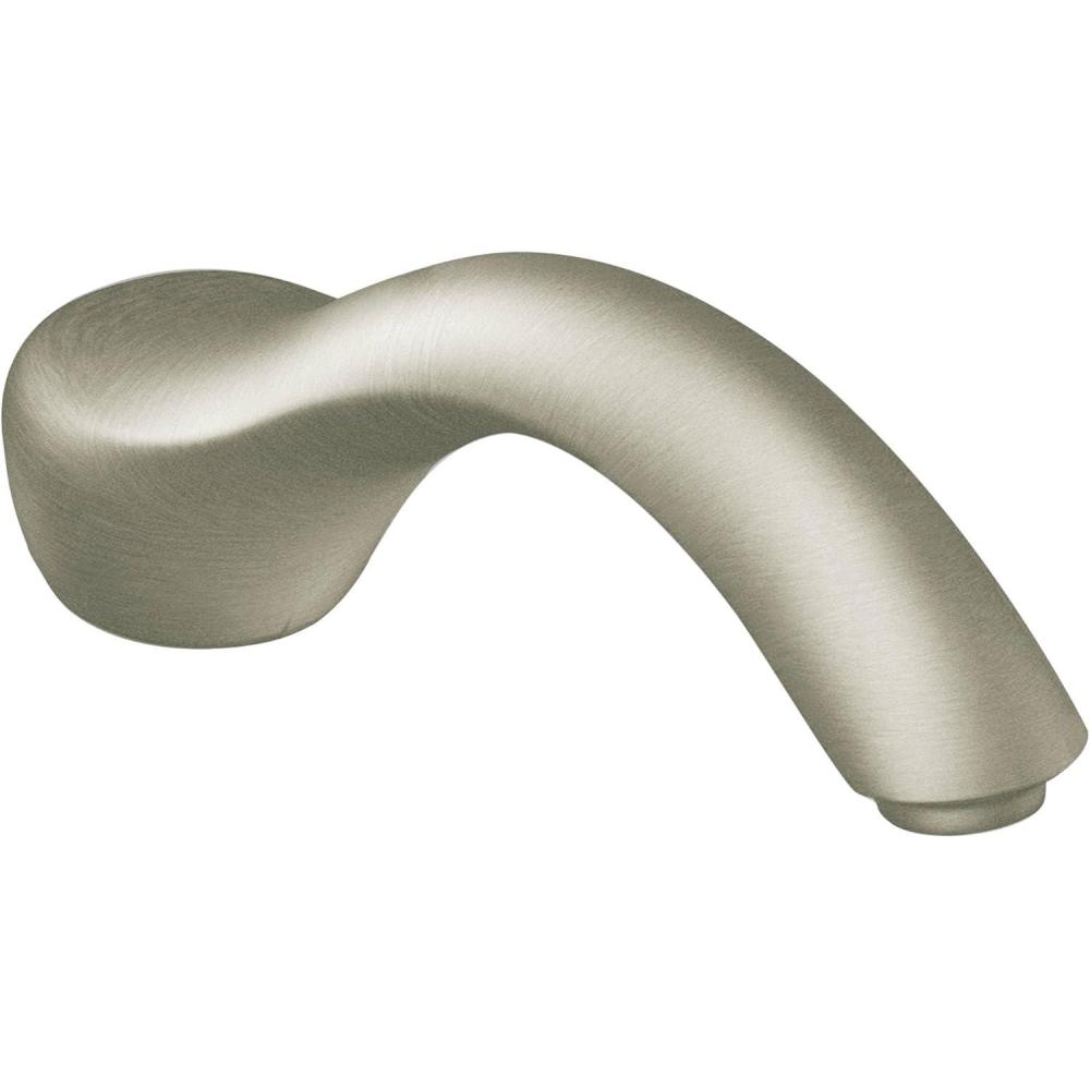 image:imageMoen 2197BN Monticello Roman Tub Spout Kit Brushed NickelBrushed Nickel