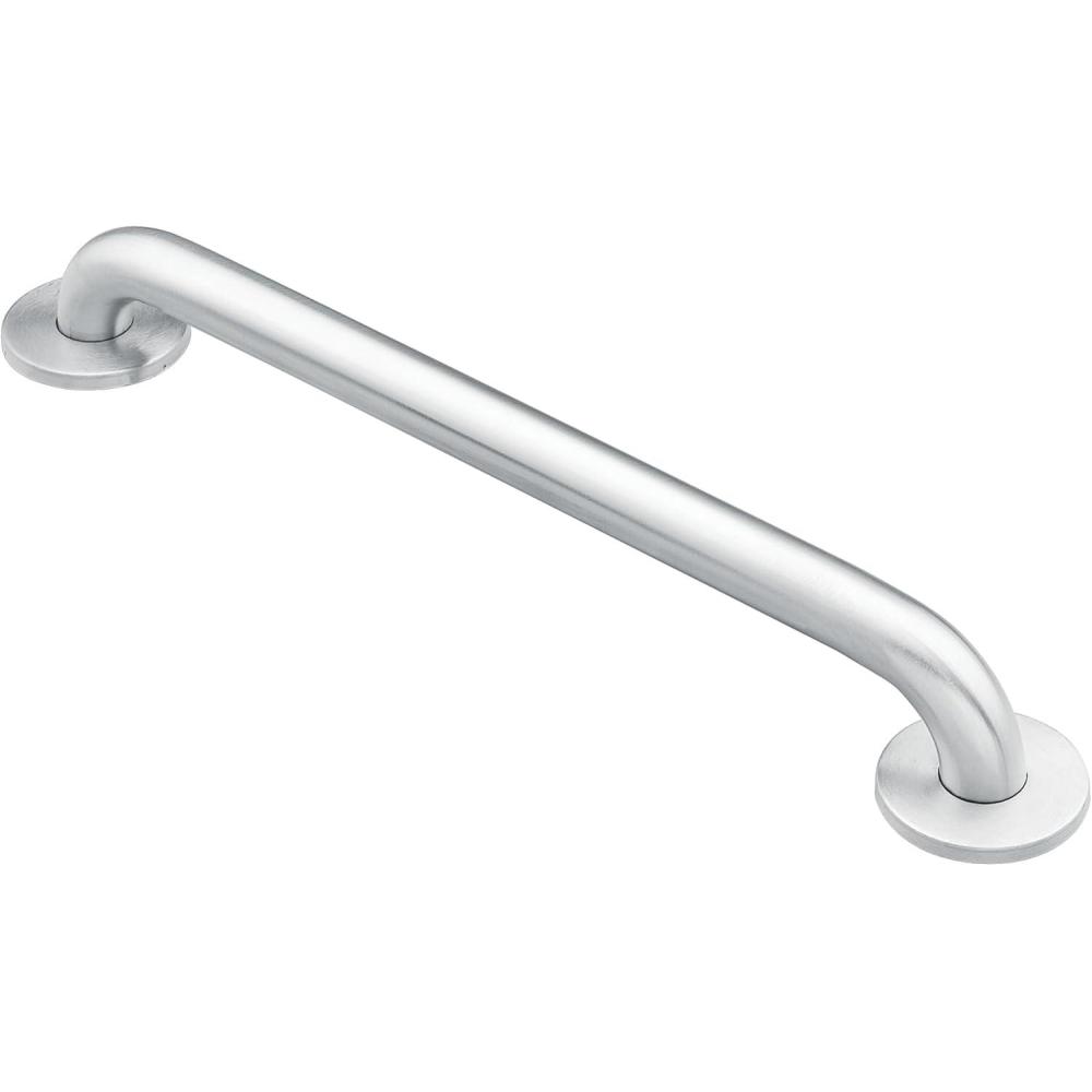 image:imageMoen 8742 Bathroom Safety 42Inch Stainless Steel Bathroom Grab Bar with Concealed Screws Stainless
