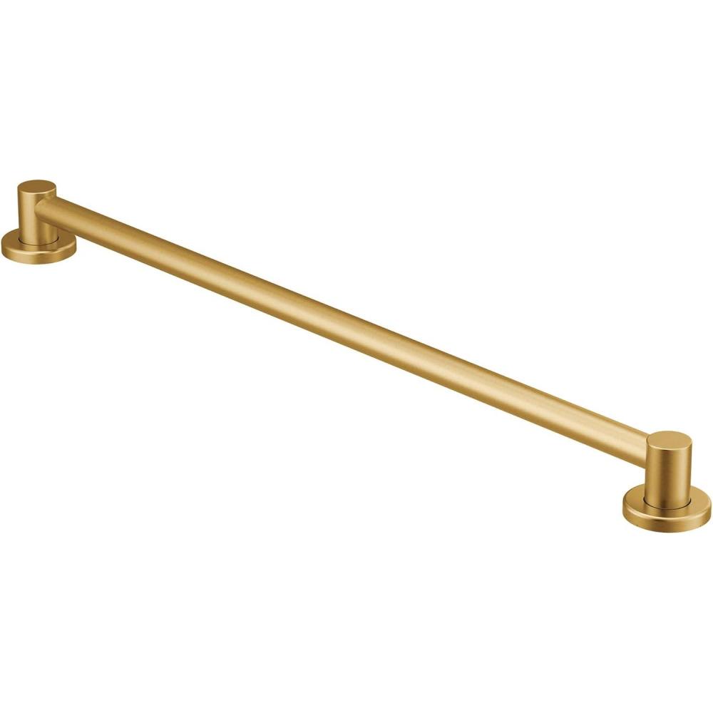 image:imageMoen Align Matte Black 36Inch Stainless Steel Bath Safety Grab Bar with Concealed Screws YG036BG