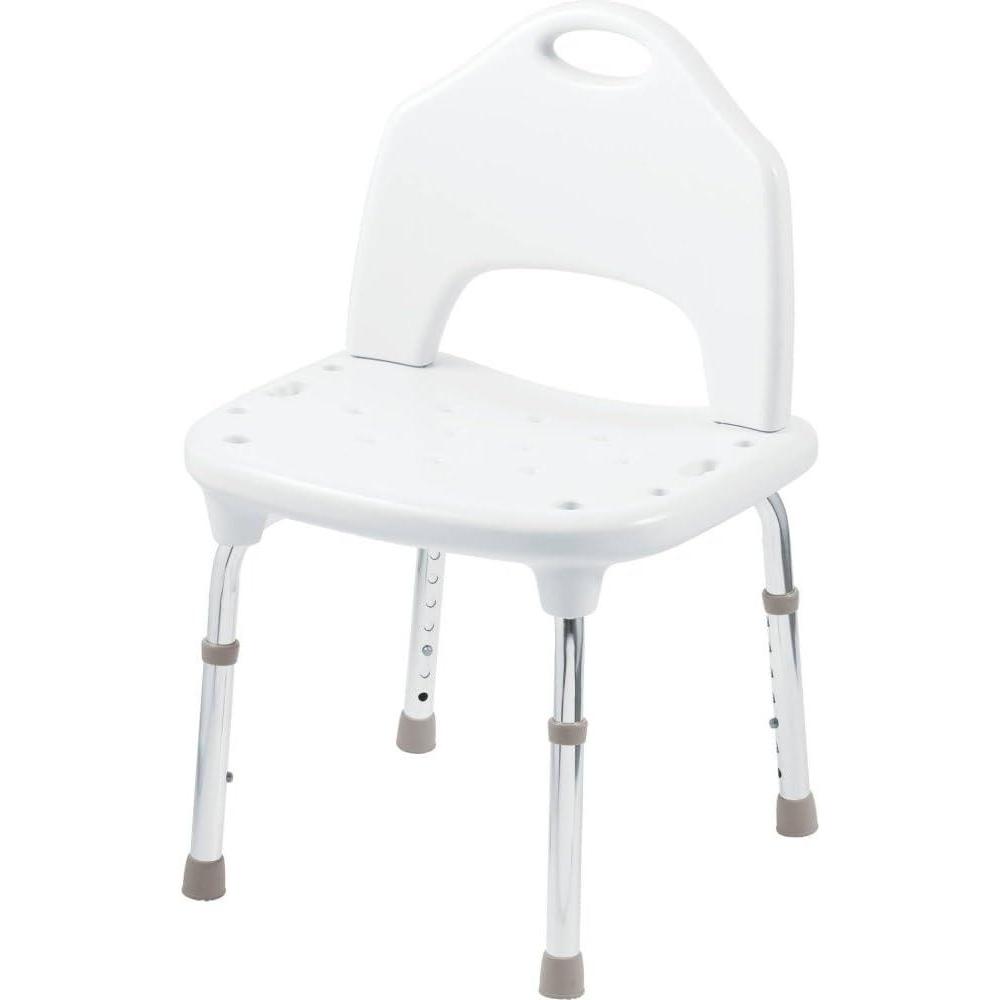 image:imageMoen DN7060 Home Care 22Inch W x 1925Inch D Adjustable Height Bath Safety Shower Chair Glacier