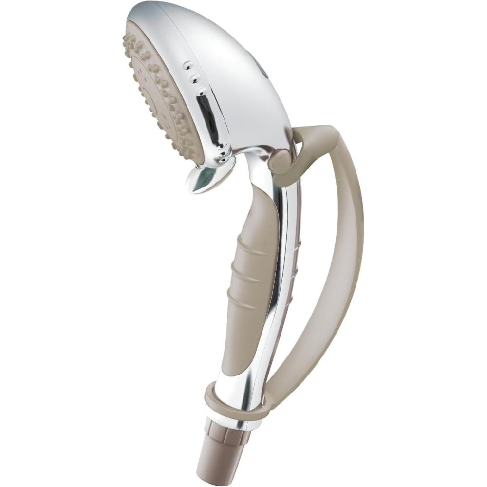 image:imageMoen Home Care DN8001CA Shower Safety Pause Control Handheld Showerhead Glacier
