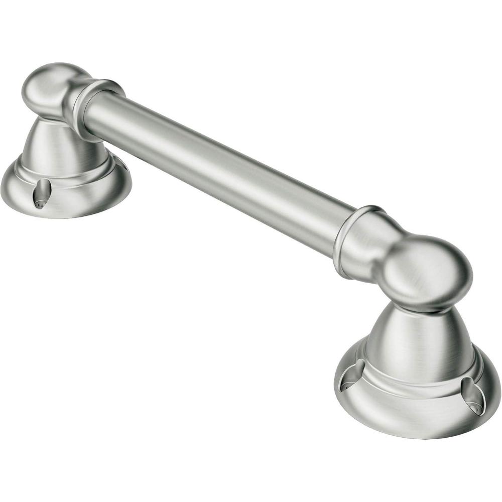 image:imageMoen MYG2609CH Banbury Banbury 9 Designer Bathroom Hand Grip ChromeBrushed Nickel