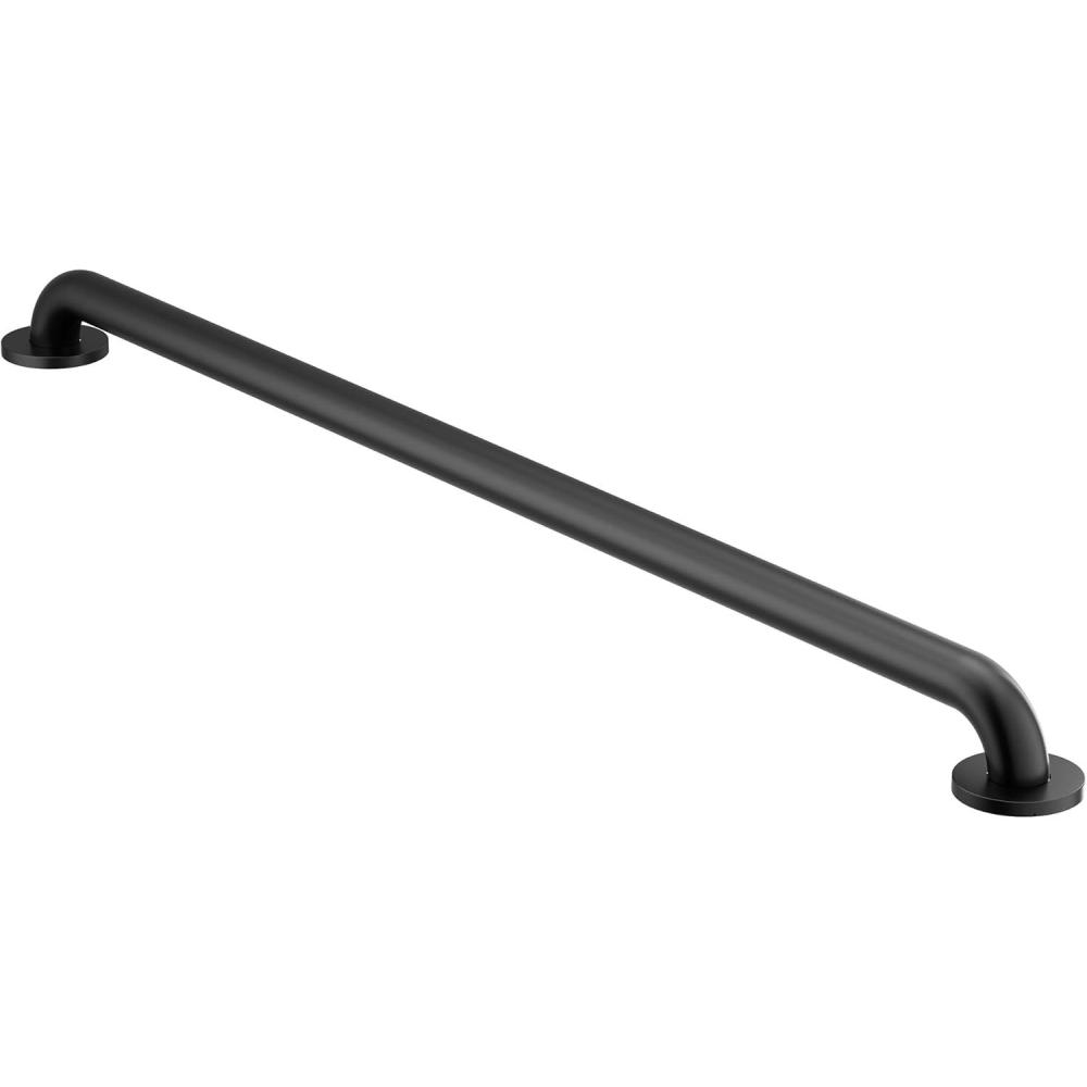 image:imageMoen Matte Black 42Inch Bathroom Safety Grab Bar Shower Support for Disabled or Elderly R8942BL