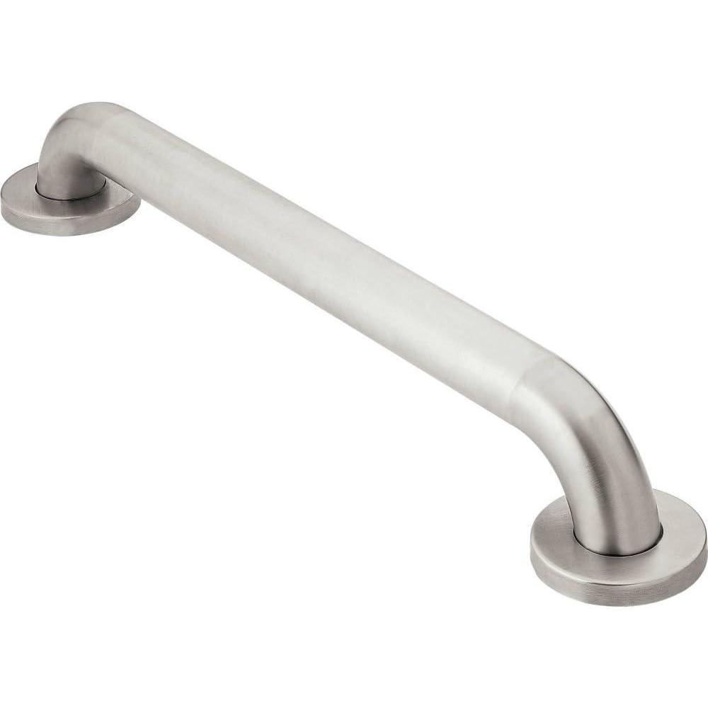 image:imageMoen R8730P Bathroom Safety 30Inch Grab Bar with Concealed Screws PeenedPeened