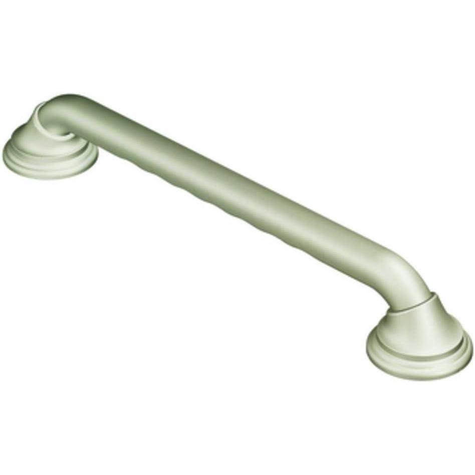 image:imageMoen R8748D3GBN Bathroom Safety 48Inch Grab Bar with Curl Grip Brushed Nickel