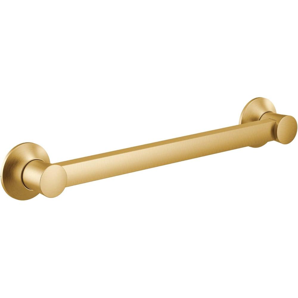 image:imageMoen YG0336CH Bathroom Safety 36Inch Stainless Steel Bathroom Grab Bar ChromeBrushed Gold