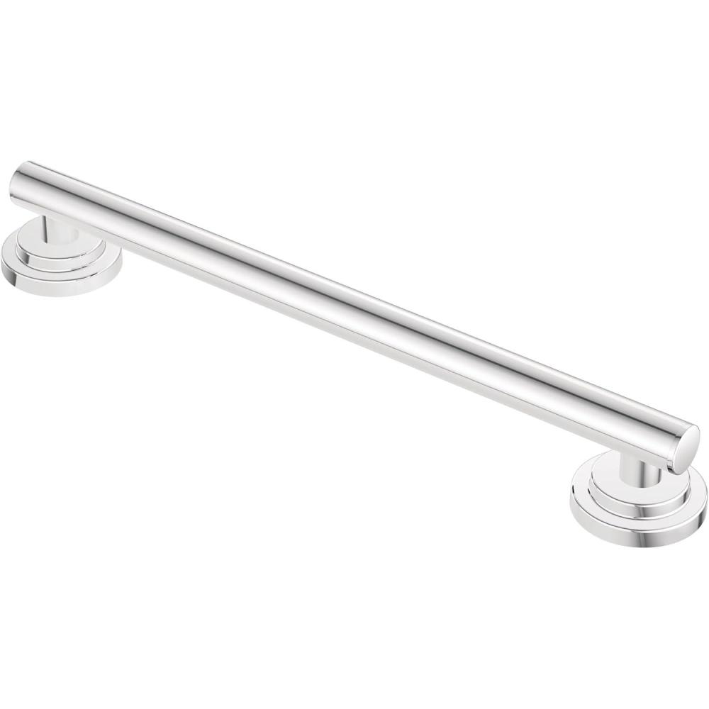 image:imageMoen YG0742CH Bathroom Safety 42Inch Stainless Steel Modern Bathroom Grab Bar ChromeSilver