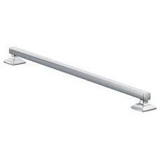 Moen YG5112CH Bathroom Safety 12-Inch Stainless Steel Transitional Bathroom Grab Bar, Chrome
