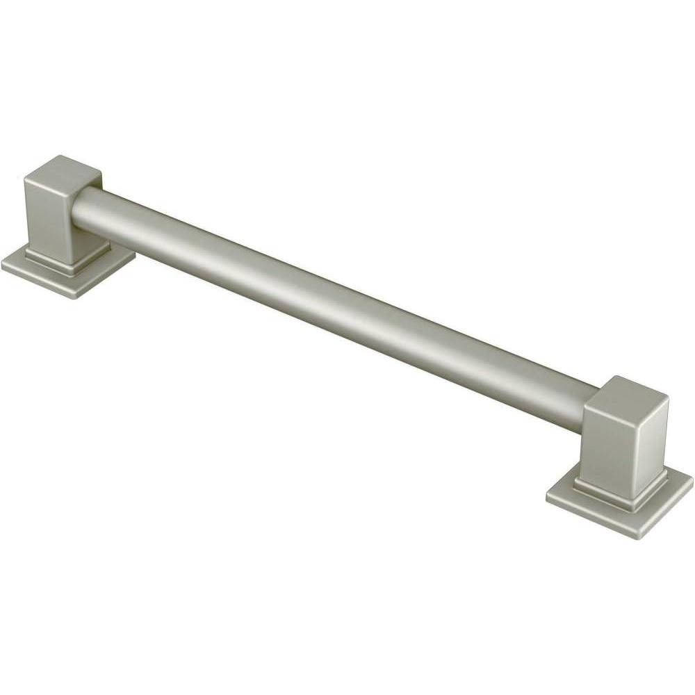 image:imageMoen YG8842BN Bathroom Safety 42Inch Stainless Steel Modern Bathroom Grab Bar Brushed NickelBrushed Nickel